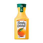 Simply Orange Pulp Free Juice 52 fl oz bottle product image